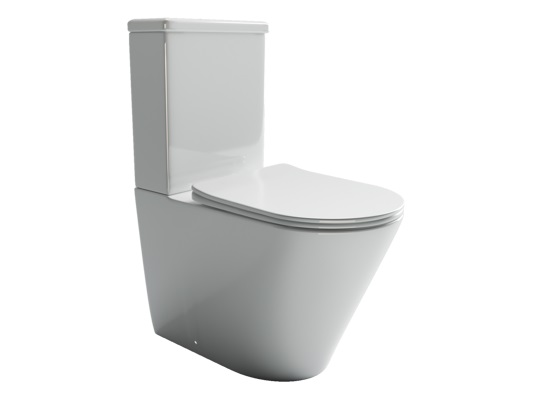 Унитаз-компакт Ceramica Nova Highlight CN1802 безободковый (белый)