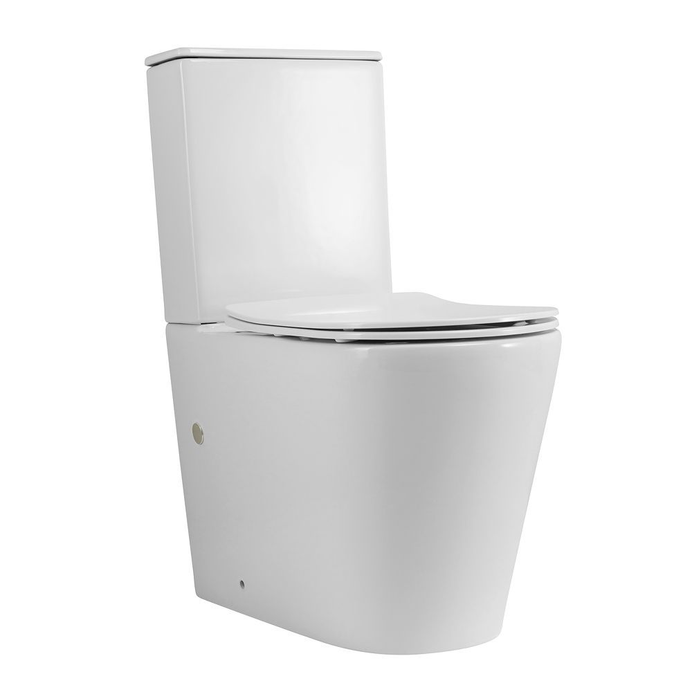 Напольный унитаз Art&Max Tito AM6088CPRV/SC безободковый (белый) чаша