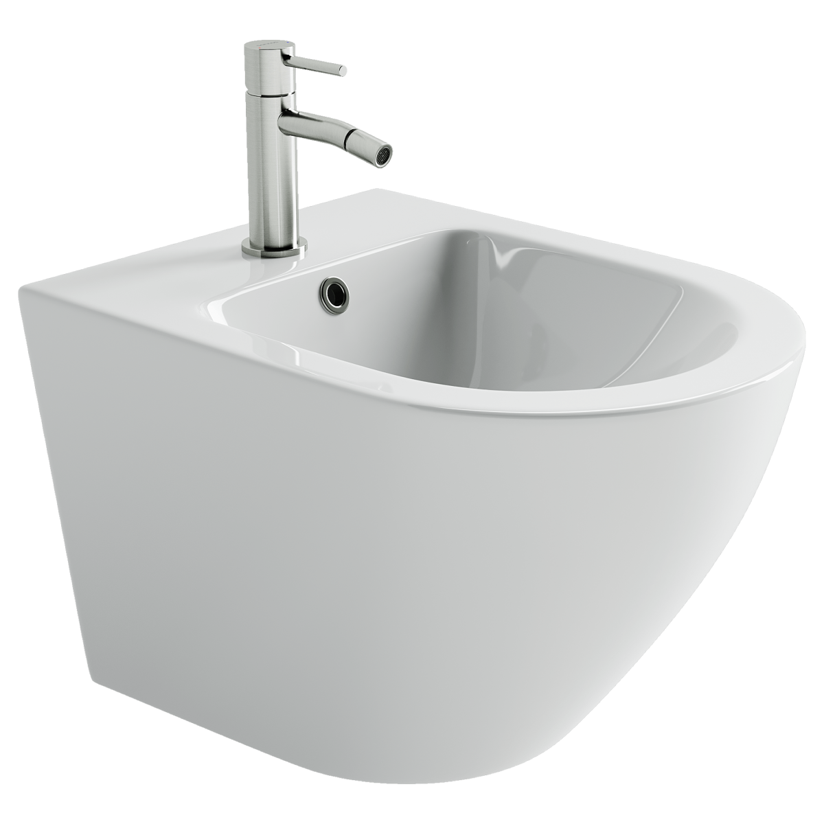 Биде подвесное Ceramica Nova Alba CN11006 (белый)