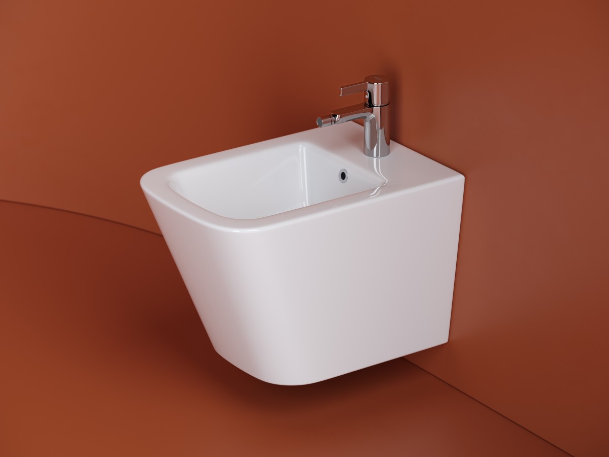 Биде подвесное Ceramica Nova Union CN4010 (белый)