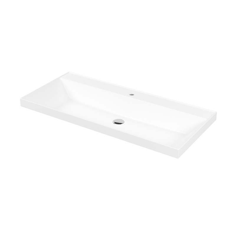 Раковина встраиваемая IDDIS Optima Home 4511000i28 1000*450 мм (белый)