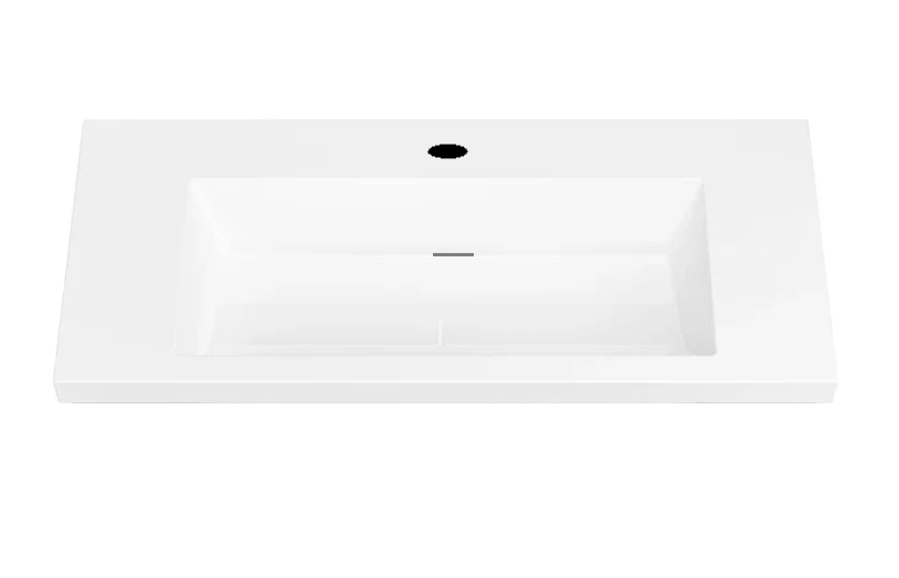 Раковина встраиваемая Jorno Luxor 4670142930839 1000*450 мм (белый)