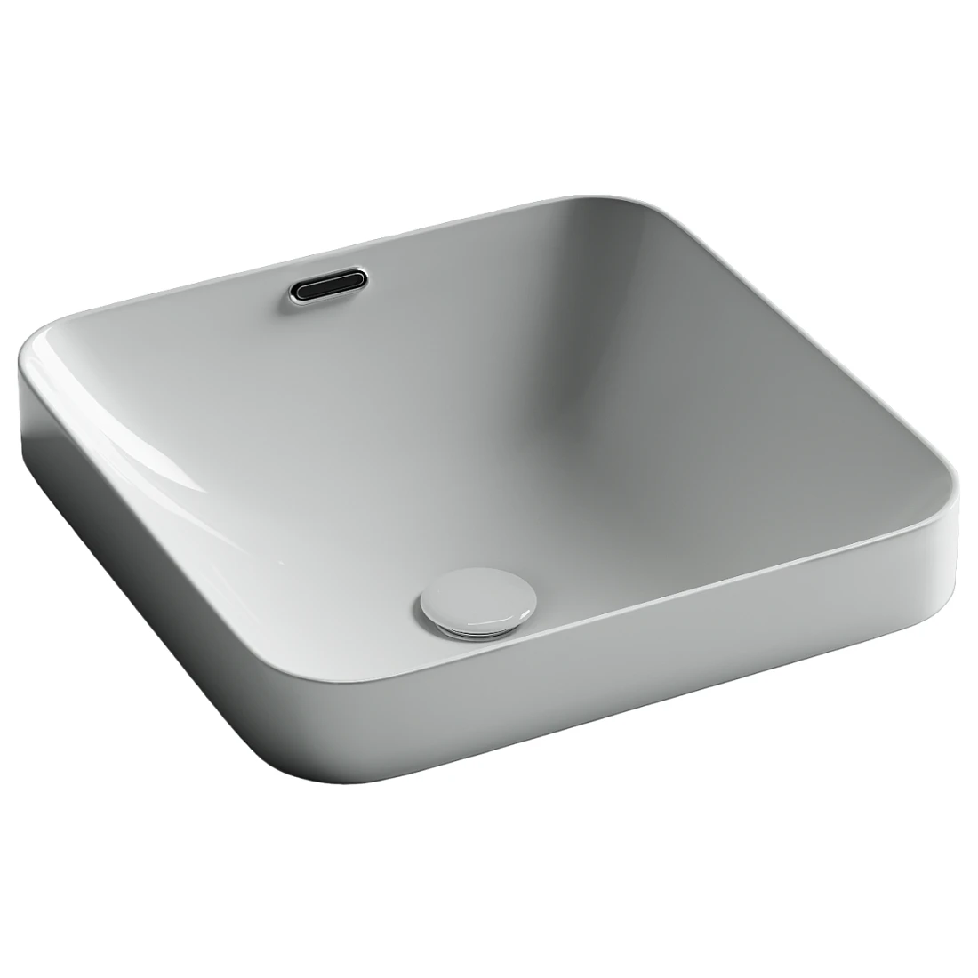 Раковина встраиваемая Ceramica Nova Element CN6077 438*438 мм (белый)
