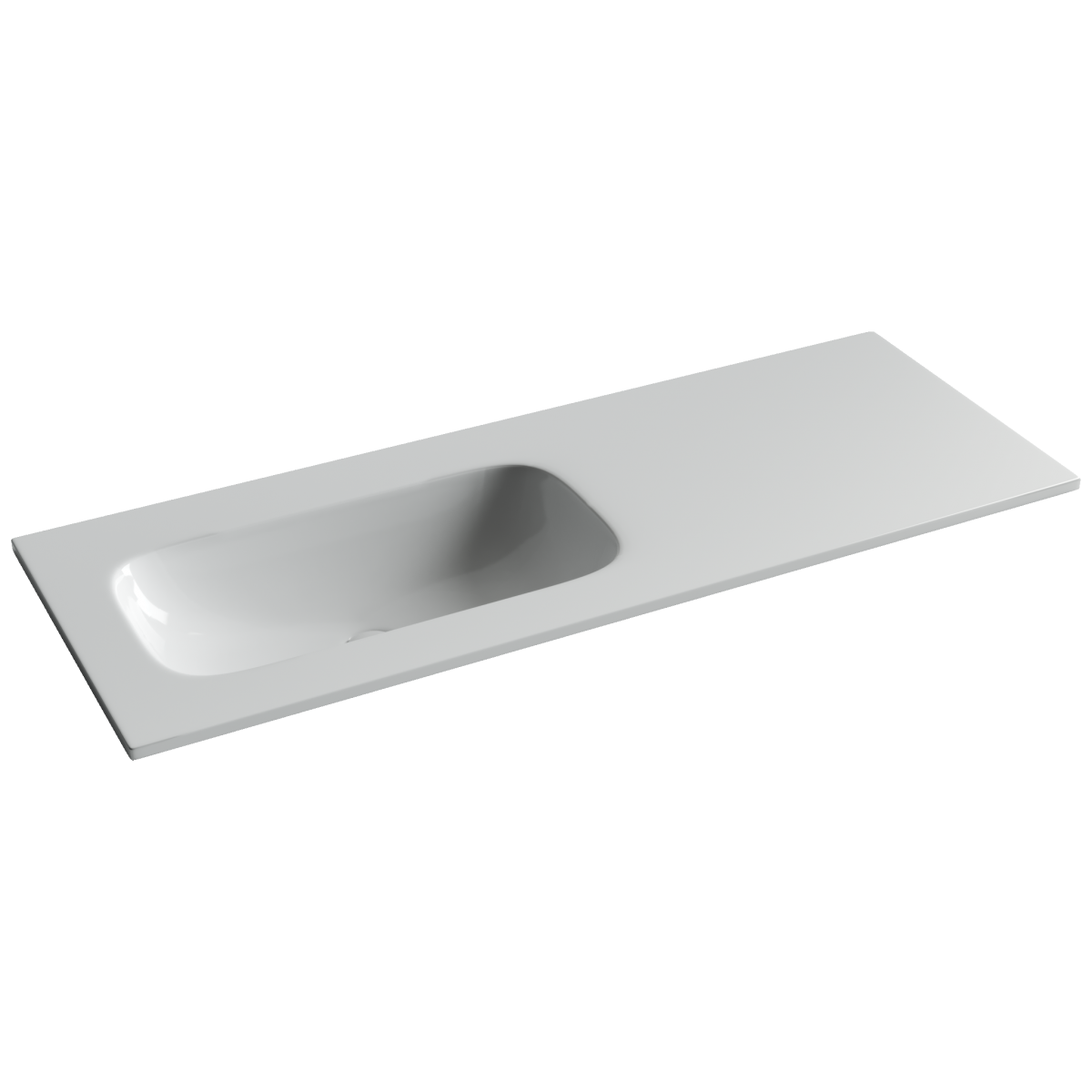 Раковина встраиваемая Ceramica Nova Grace CN7020wx 1210*457 мм (белый) L