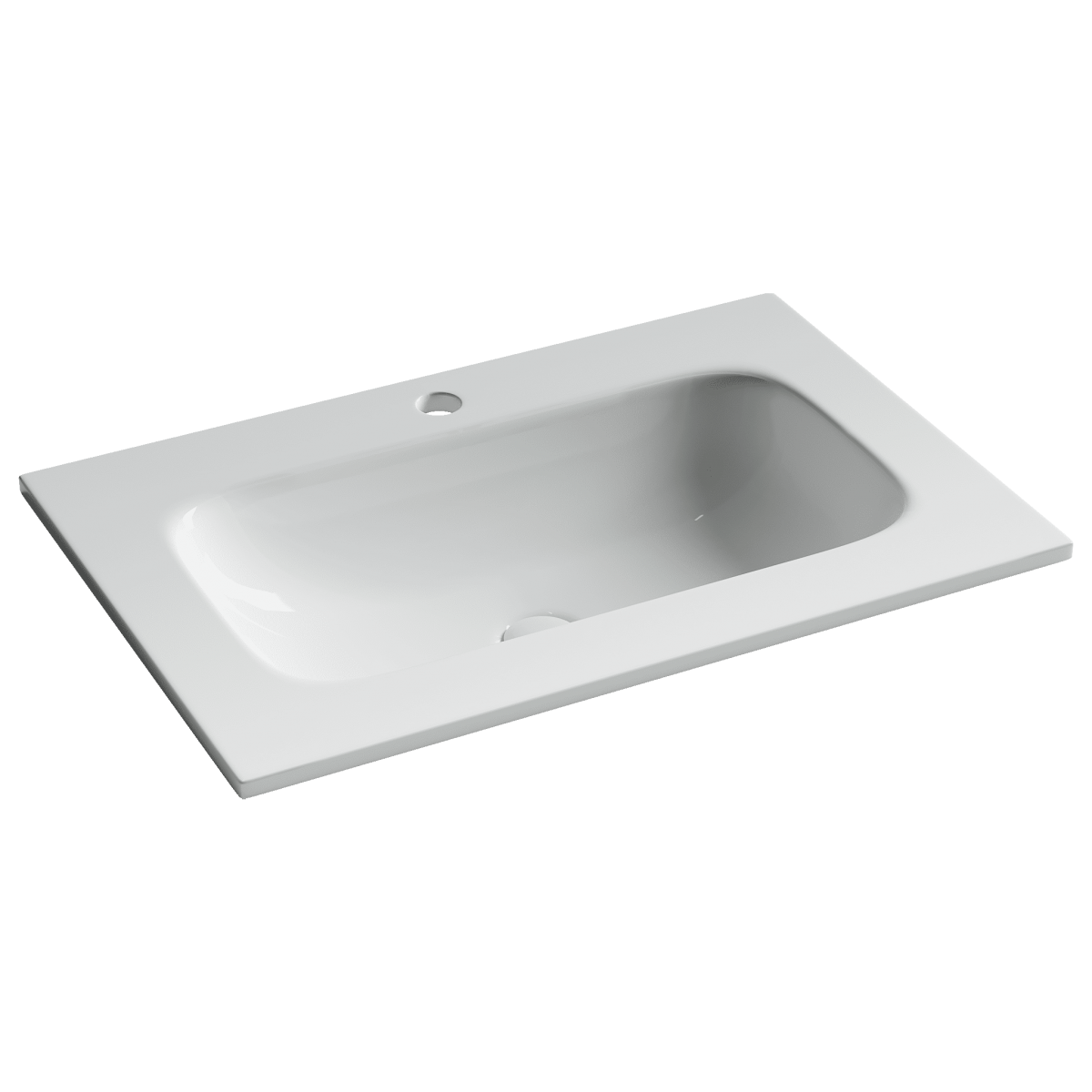 Раковина встраиваемая Ceramica Nova Grace CN7031 710*457 мм (белый)