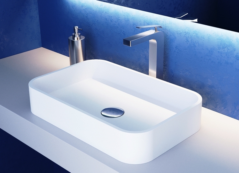 Раковина Salini Callista 104 S-Sense 545*350 мм (белый)