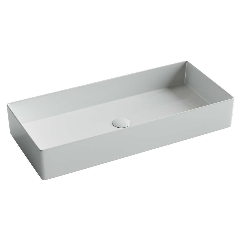 Раковина накладная Ceramica Nova Element CN6072 361*801 мм (белый)