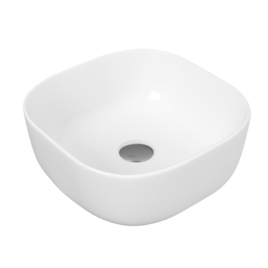 Раковина накладная Alpen Elegant ALP2450203 410*410 мм (белый)