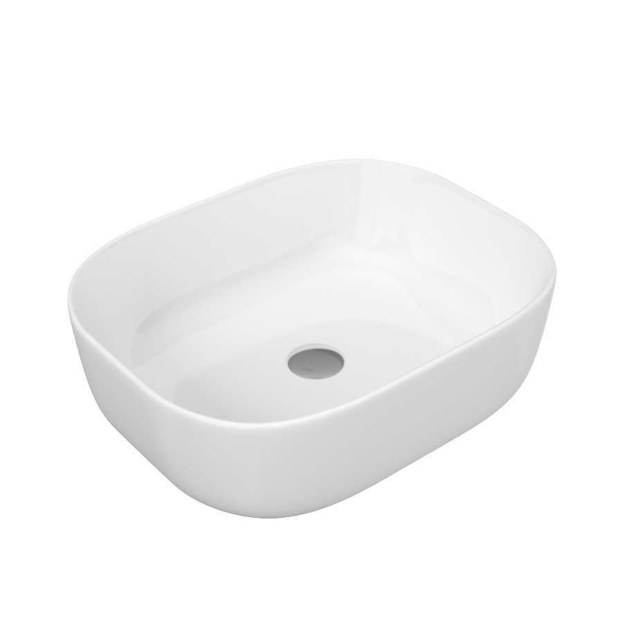 Раковина накладная Alpen Elegant ALP2450204 490*400 мм (белый)