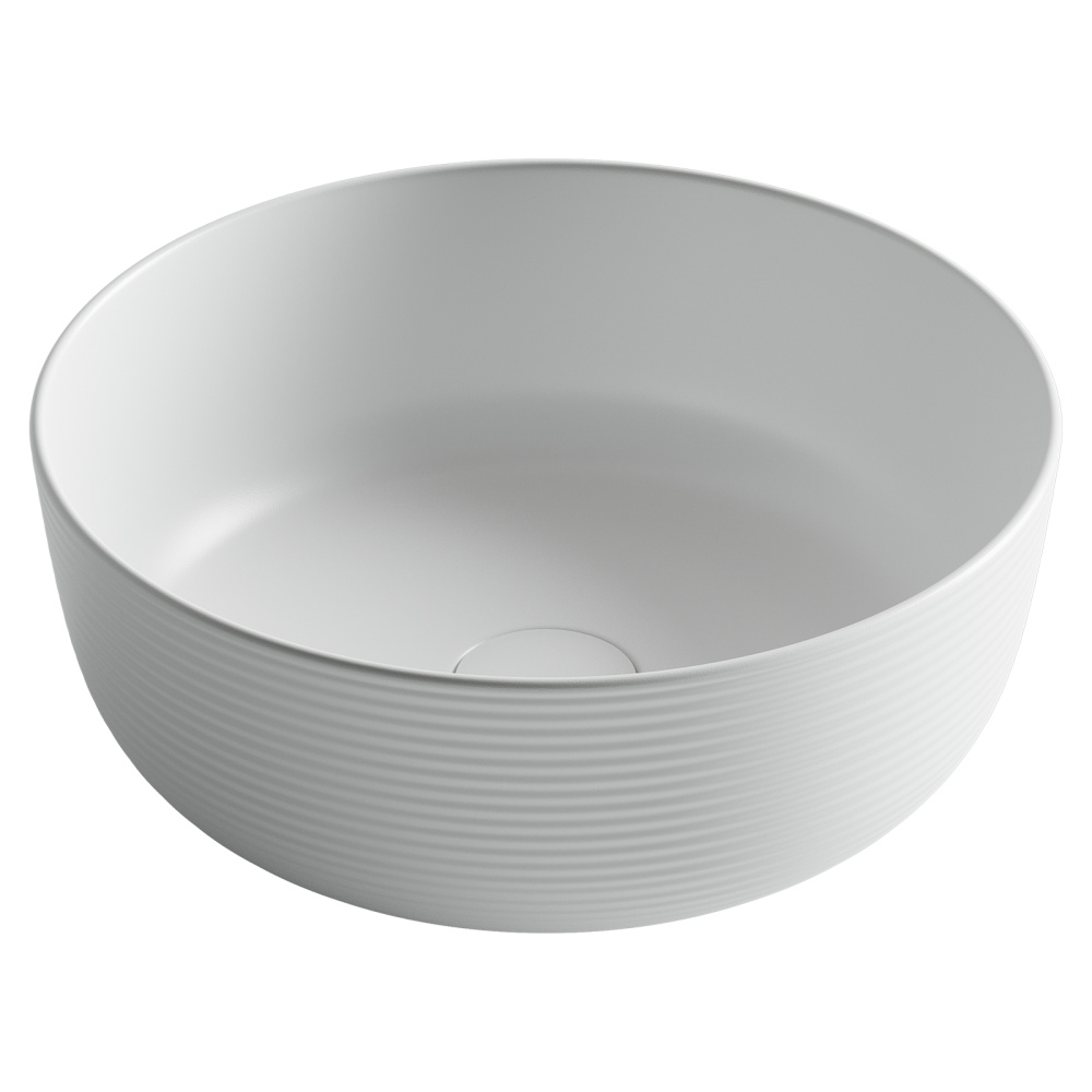 Раковина накладная Ceramica Nova Element CN6073MW 356*356 мм (белый матовый)