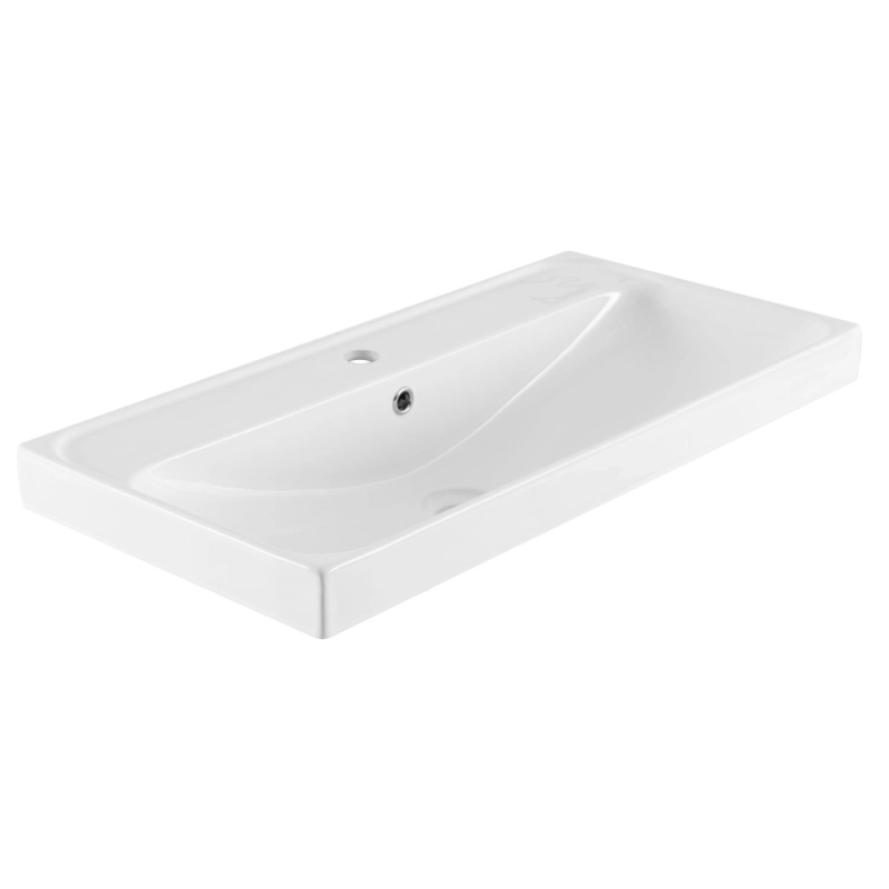 Раковина накладная Aquanet Flash Mini 342055 805*405 мм (белый)