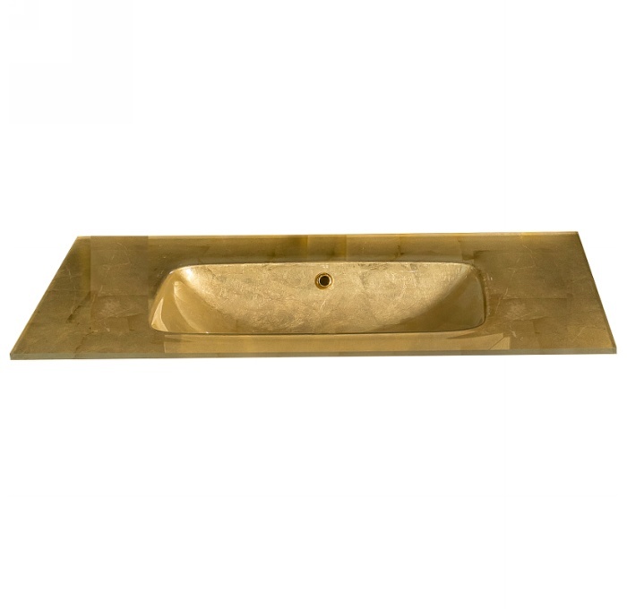 Раковина ArmadiArt NeoArt 852-080-GF 810*520 см (золото поталь)