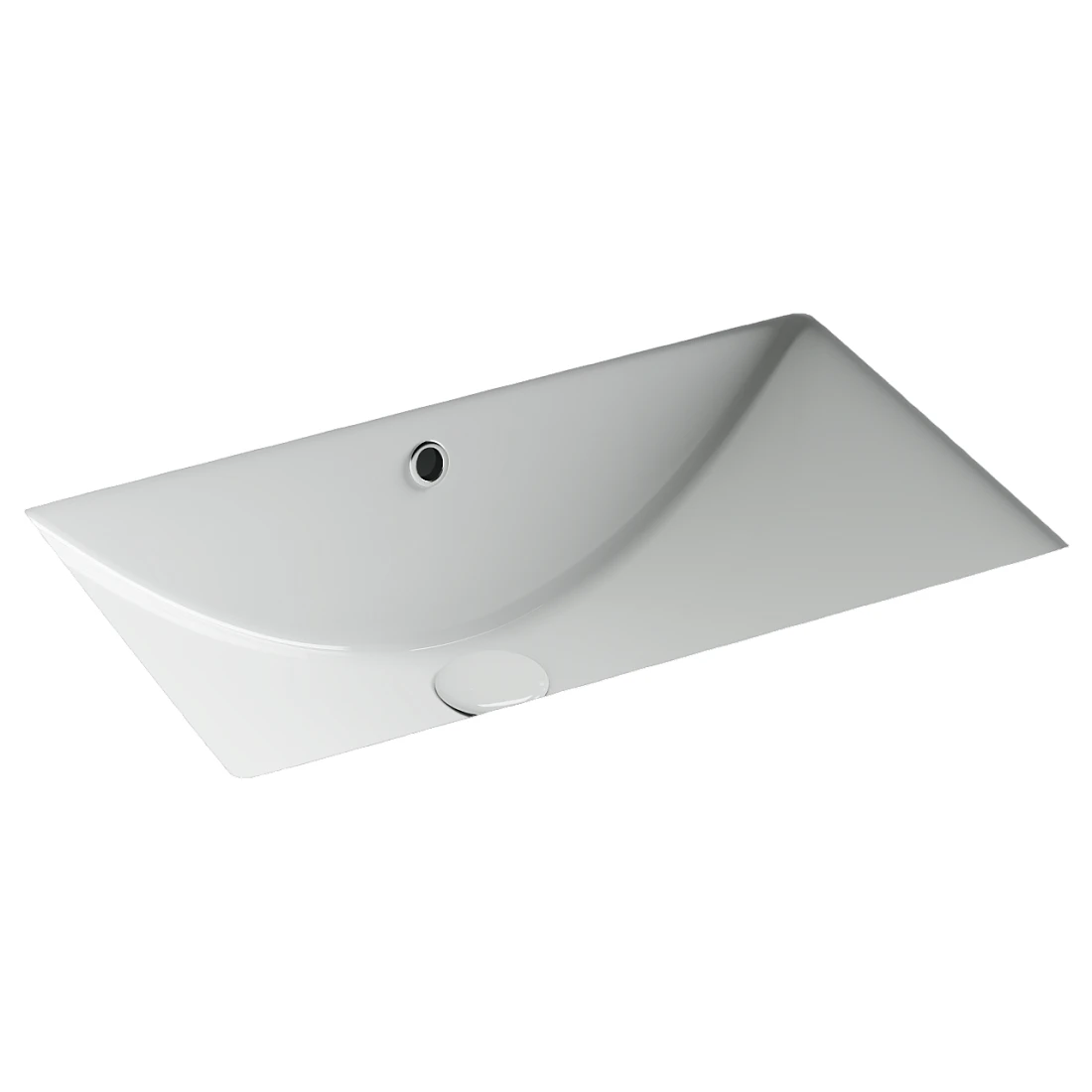 Раковина встраиваемая Ceramica Nova Era CN6082 600*390 мм (белый)
