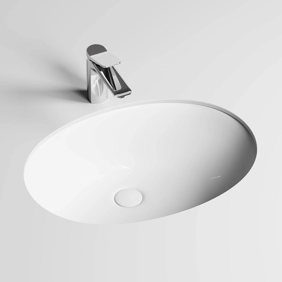 Раковина встраиваемая Ceramica Nova Element CN6076 520*380 мм (белый)