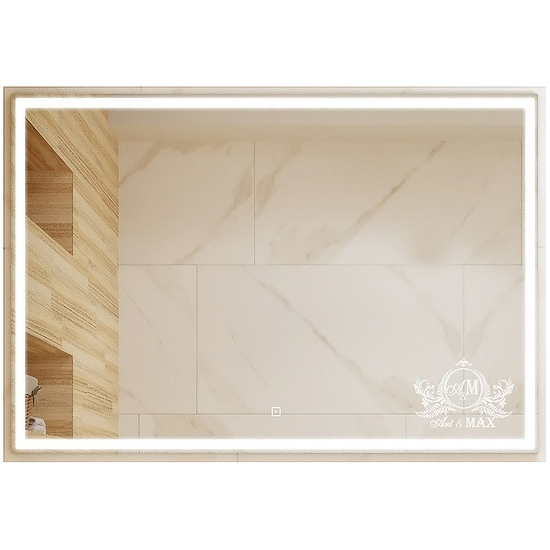 Зеркало Art&Max MONZA AM-Mon-1200-800-DS-F 1200*800 мм (LED)