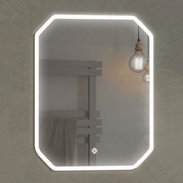 Зеркало Comforty Колеус 00-00005259 650*800 мм (LED)