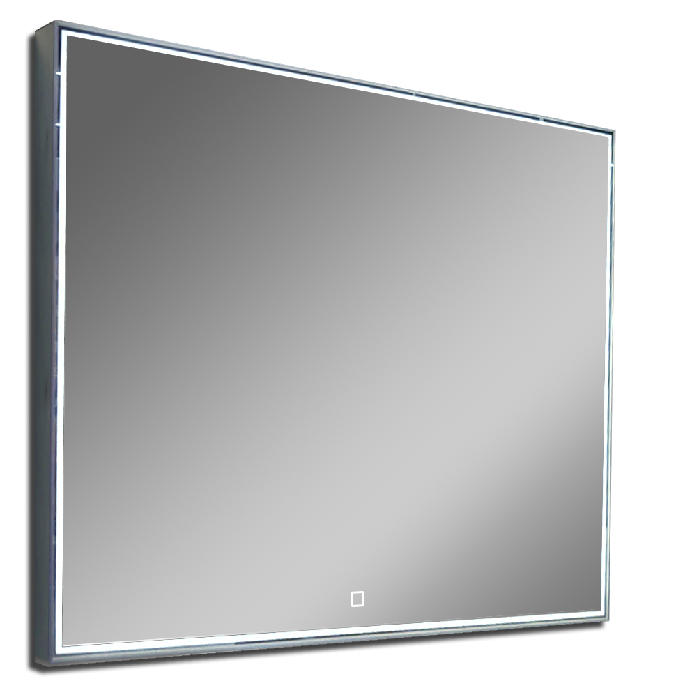 Зеркало Континент Sting Black Led ЗЛП104 1000*700 мм (чёрный) LED
