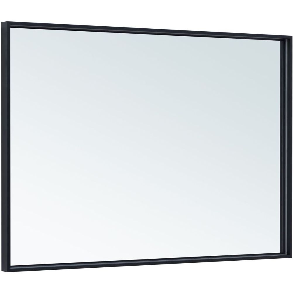 Зеркало Allen Brau Liberty 1.330017.BB 1200*850 мм (LED) чёрный браш