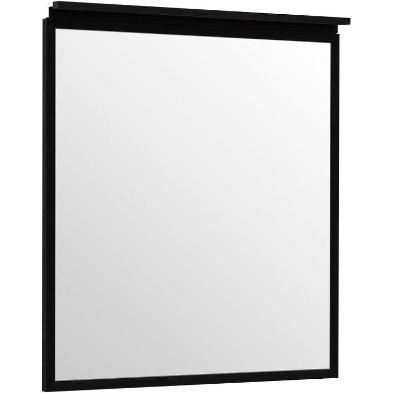 Зеркало Allen Brau Priority 1.31014.BB 700*750 мм (LED) чёрный браш