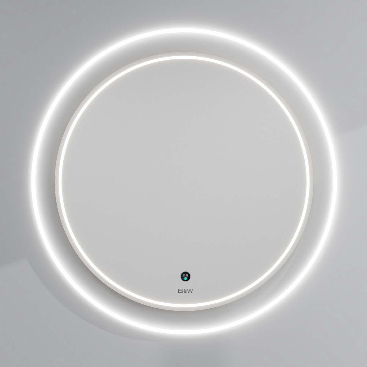 Зеркало Black&White Universe 950.MR1150 1150*1150 мм (LED)