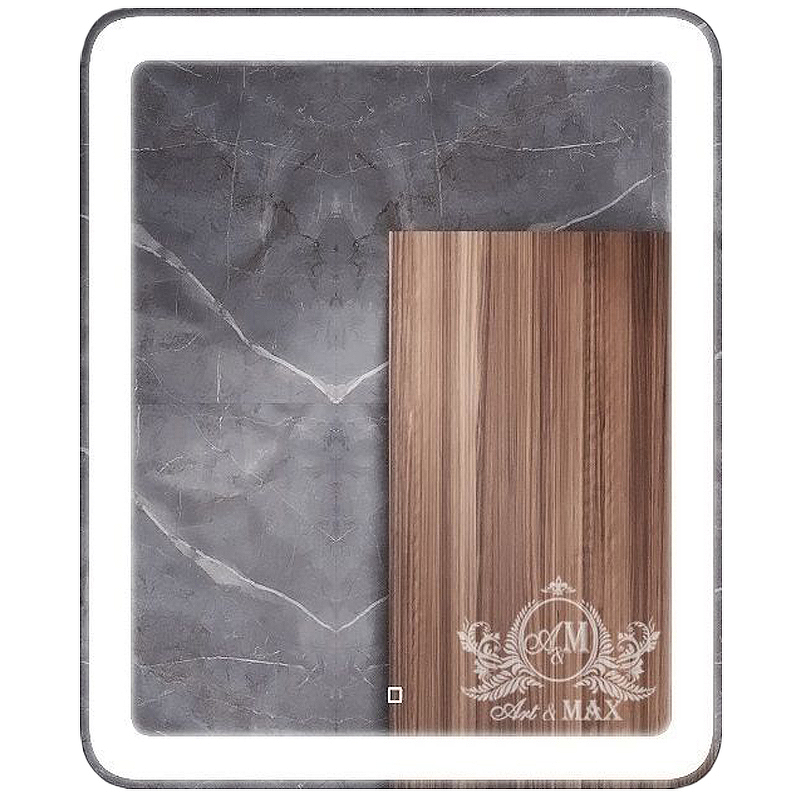 Зеркало Art&Max LATINA AM-Lat-750-800-DS-F 750*800 мм (LED)
