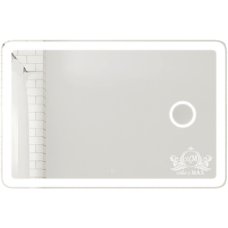 Зеркало Art&Max LATINA AM-Lat-1200-800-DS-F-X3 1200*800 мм (LED)