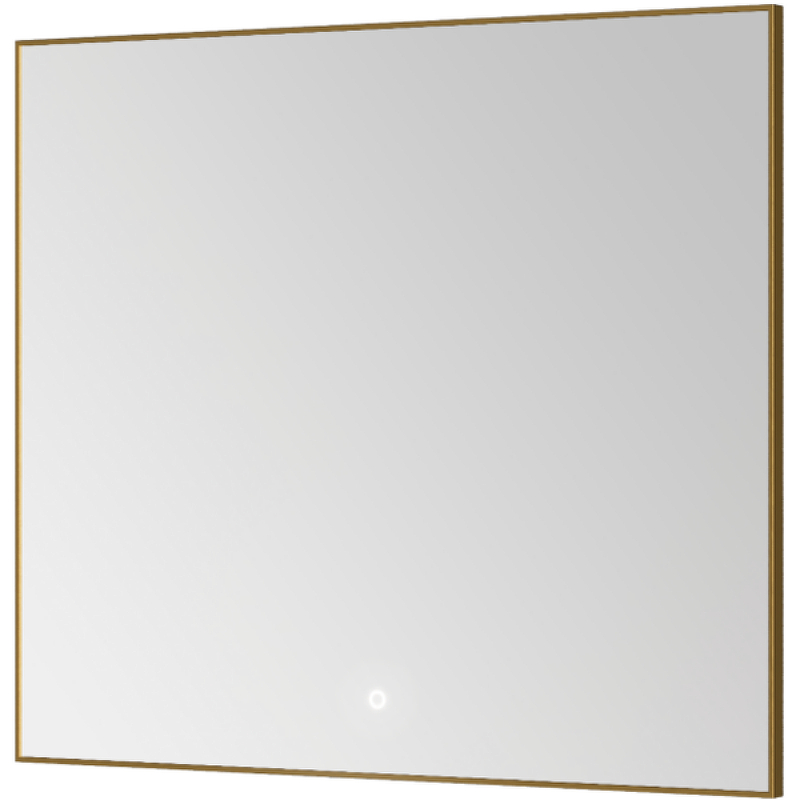 Зеркало ArmadiArt Modern 543-080-MG 800*700 мм (LED) золото матовое