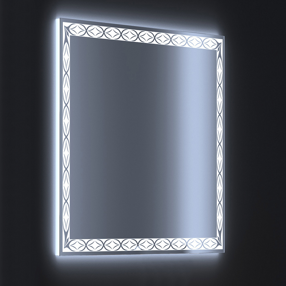 Зеркало Aquanet De Aqua Тренд 600*750 мм с LED подсветкой