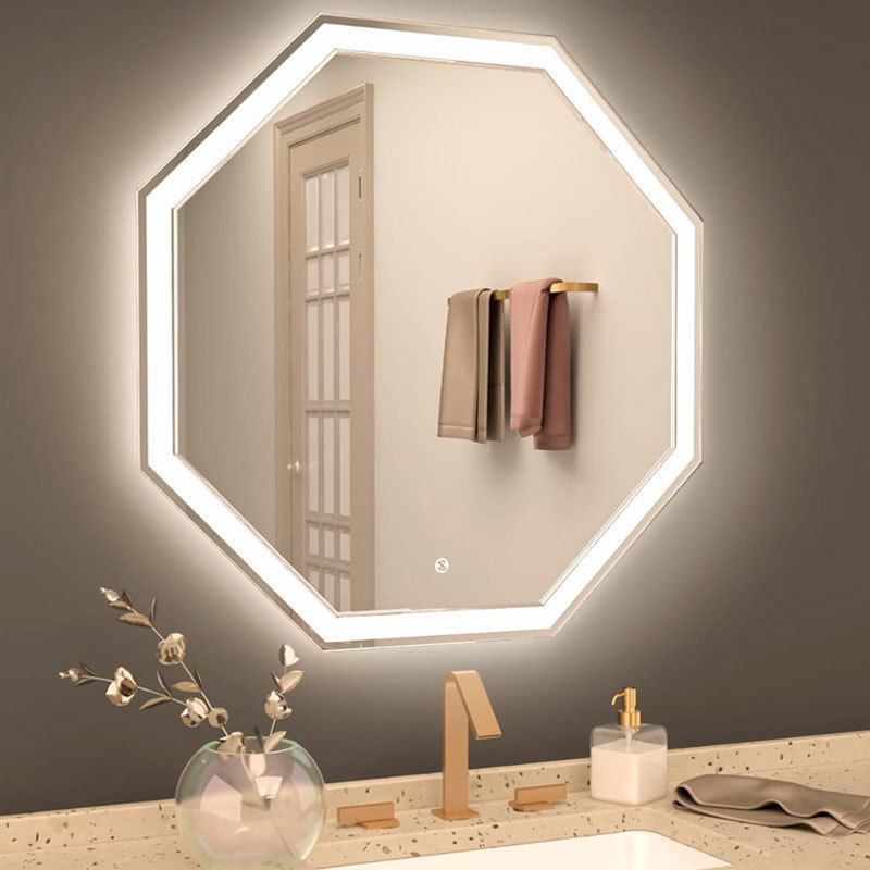 Зеркало Art&Max ARGO AM-Arg-700-700-DS-F 700*700 мм (LED)