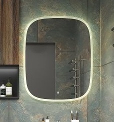 Зеркало Art&Max Forli AM-For-650-800-DS-F 650*800 мм (LED)