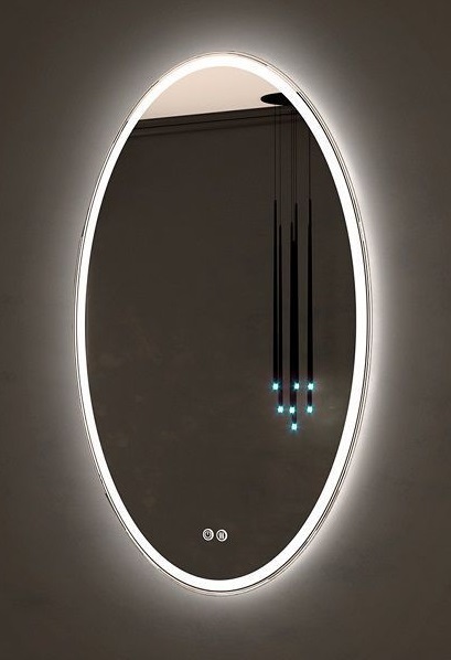 Зеркало Art&Max Palermo AM-Pal-600-900-DS-F-H 600*900 мм (LED, антизапотеватель)