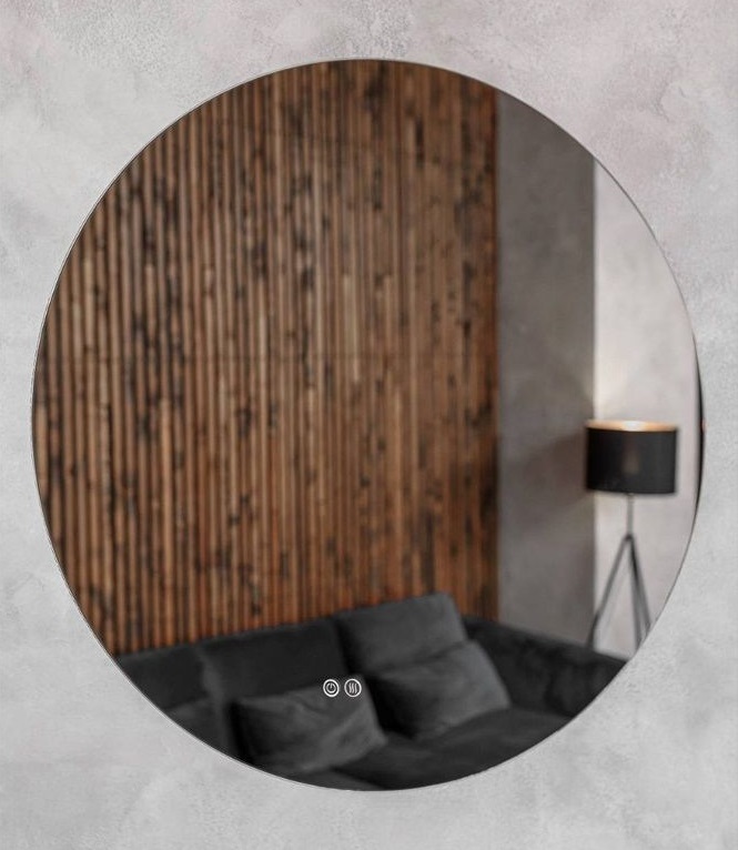 Зеркало Art&Max Sanremo AM-San-800-DS-F-H 800*800 мм (LED)