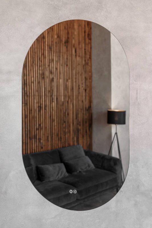 Зеркало Art&Max Torino AM-Tor-500-900-DS-F-H 500*900 мм (LED, подогрев)