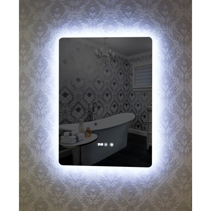 Зеркало Deto K-70 800*700 мм с LED подсветкой