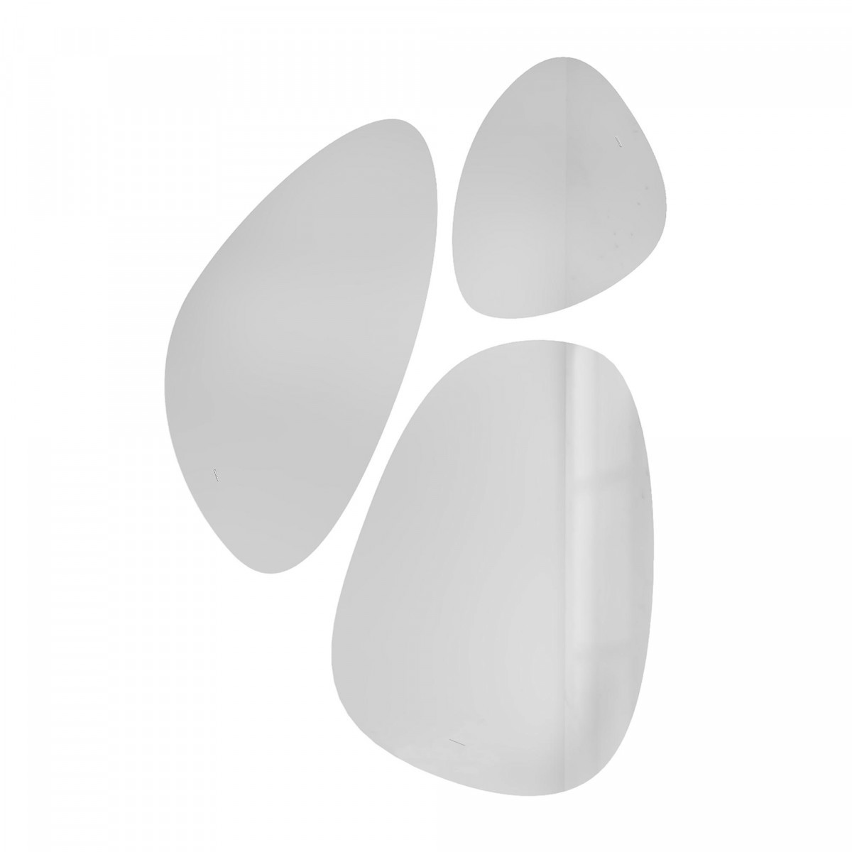 Зеркало Jorno Incline Stn.05/W/JR 812*840 мм (LED)