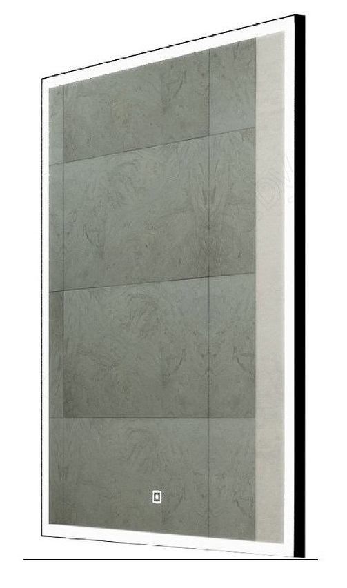 Зеркало Континент Frame Black ЗЛП2616 700*1000 мм (LED)