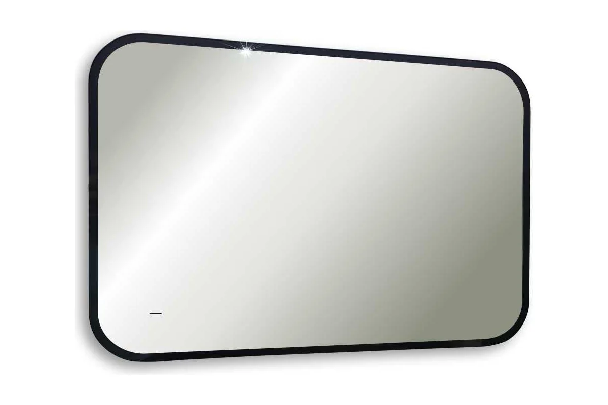 Зеркало Art&Max Siena S AM-SieS-1200-800-DS-F 1200*800 мм (LED) чёрный