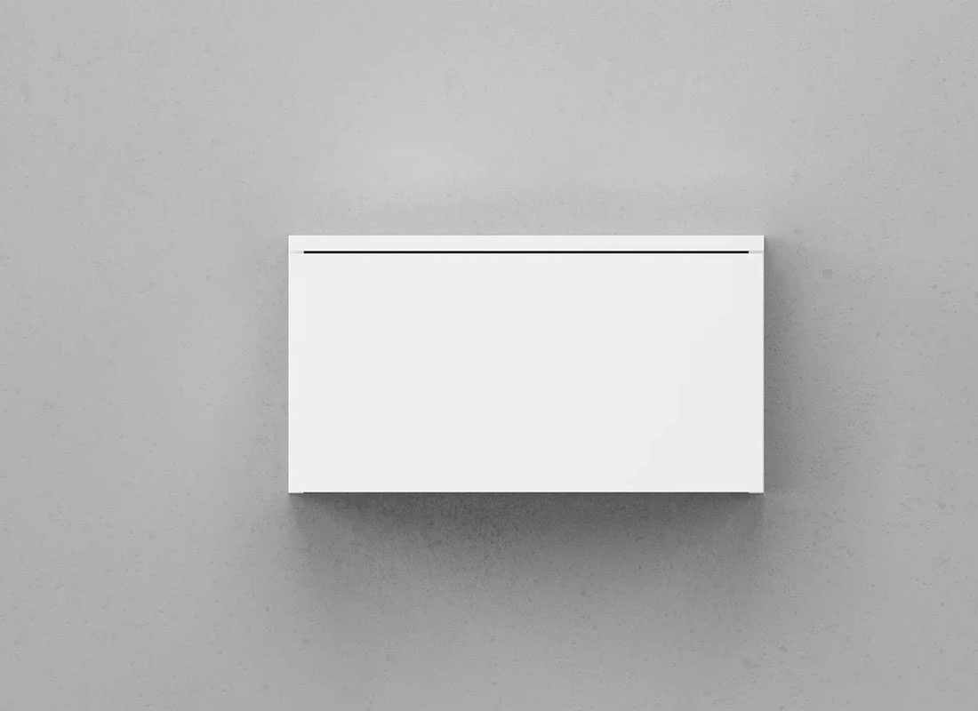 Тумба под раковину Velvex Unit 50 см (белый лёд) 1 ящик, подвесная