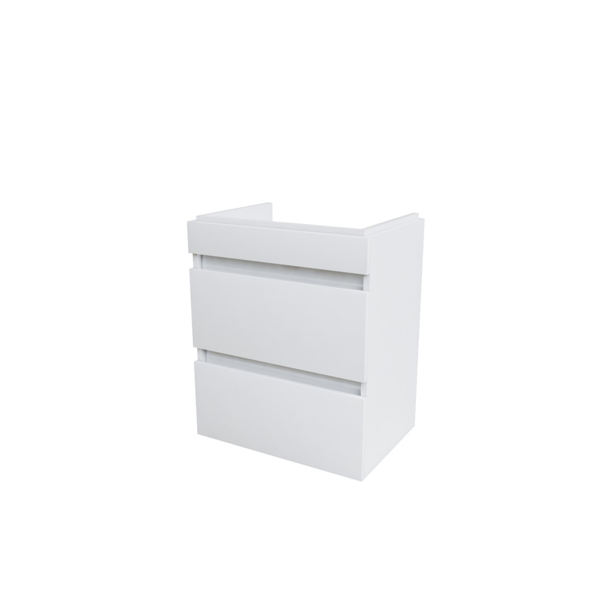 Тумба под раковину IDDIS Zodiac ZOD5CB0i95 50 см (белый матовый) подвесная