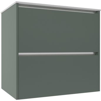 Тумба под раковину Allen Brau Activity 1.34011.CGM 70 см (олива матовый/олива браш) LED подвесная