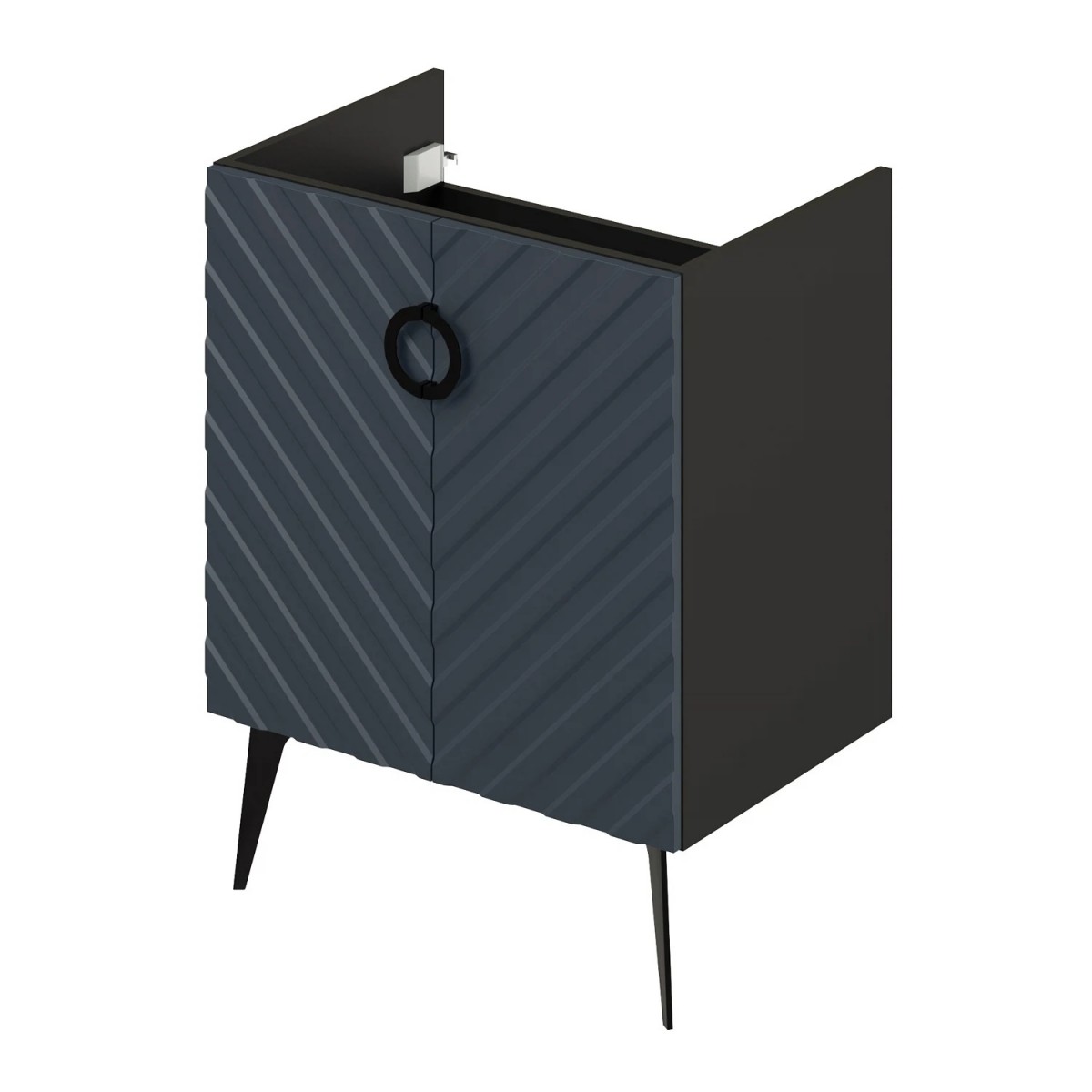 Тумба под раковину Итана Palladio 2.0 4657821041031 65 см (маренго софт) напольная