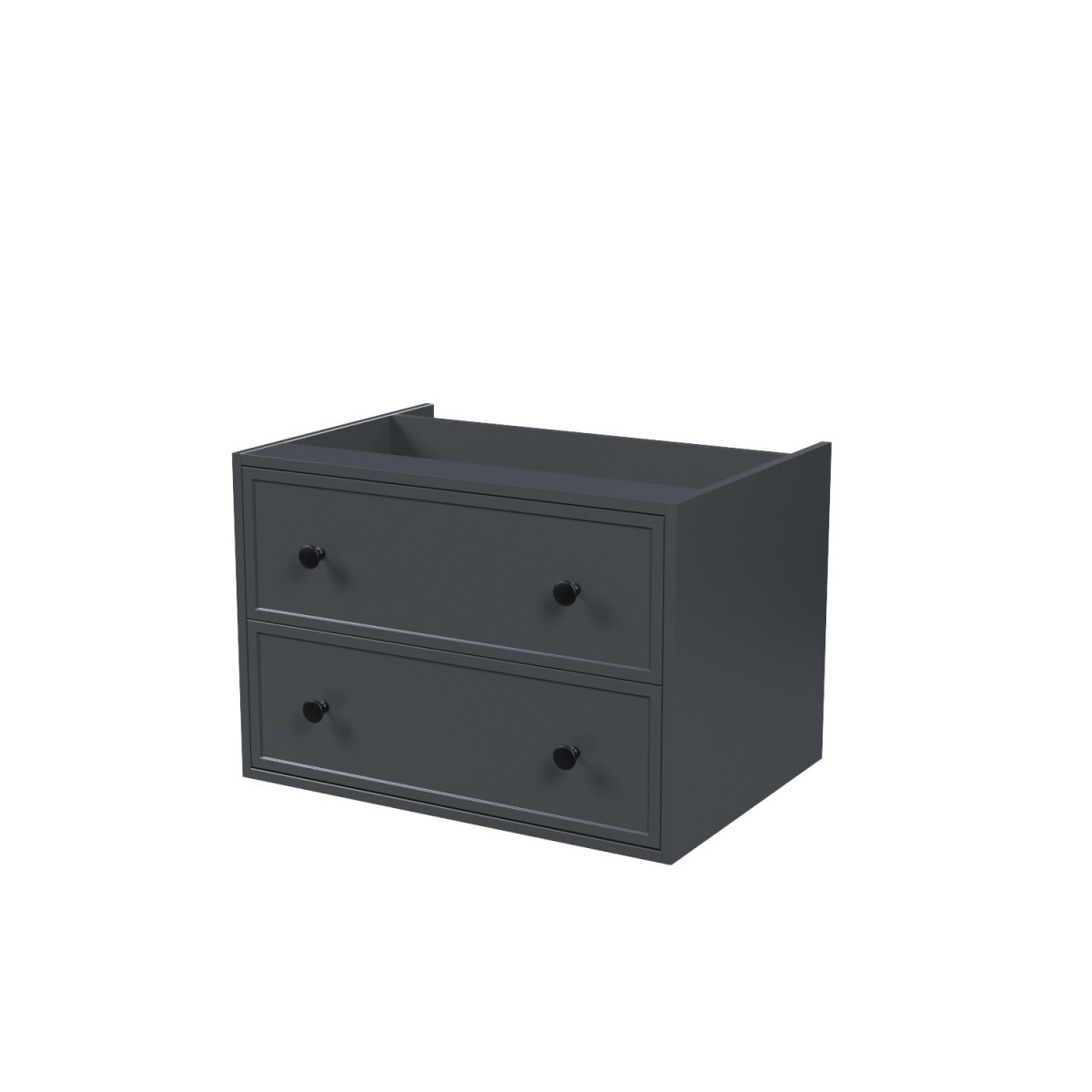 Тумба под столешницу IDDIS Torr TOR70DBi95 70 см (темно-серый) подвесная