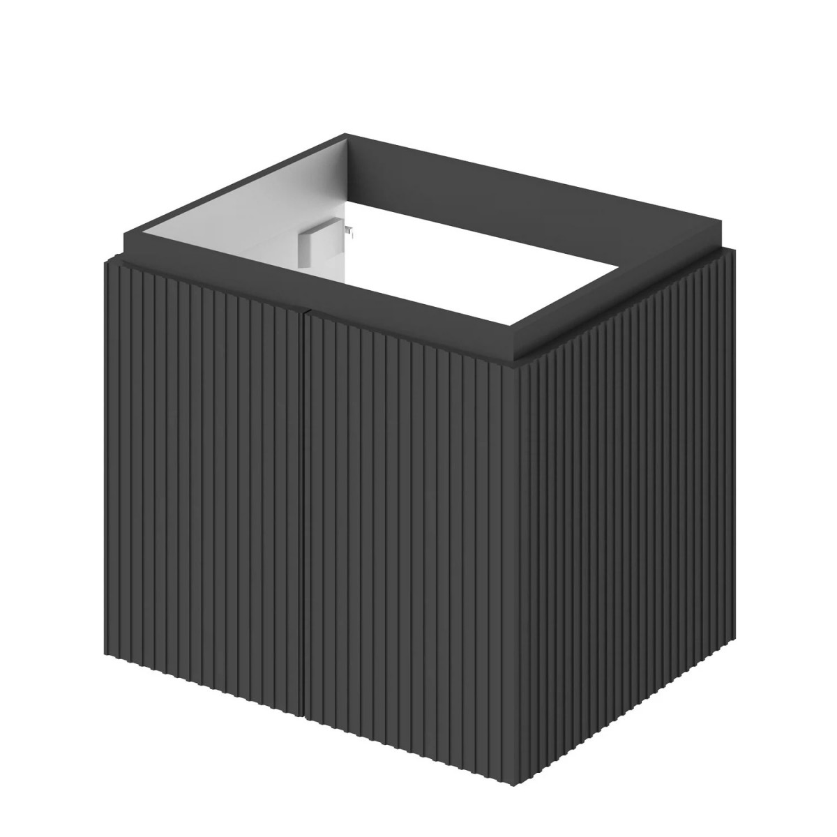 Тумба под раковину Итана BAND 4657826222558 60 см (графит) подвесная