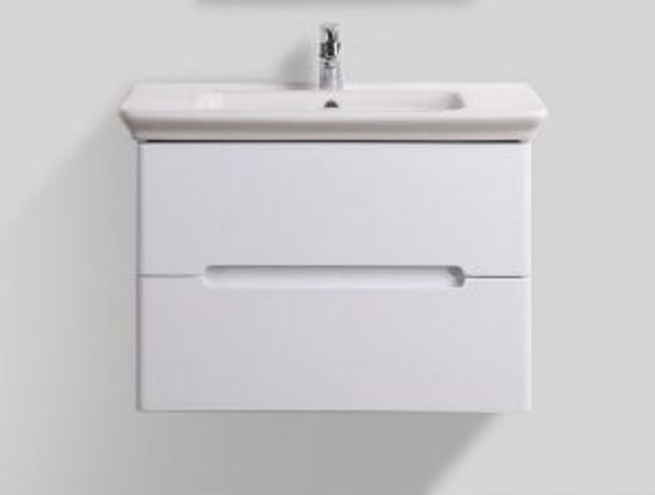 Тумба под раковину BelBagno TORINO-800-2C-SO-BL 80 см (белый) подвесная