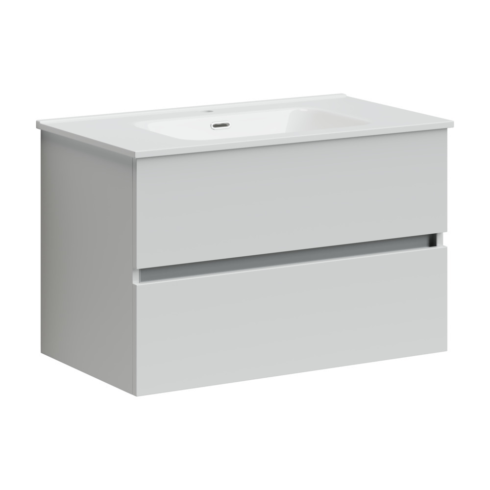 Тумба под раковину Sancos Urban UR80W 80 см (белый) подвесная