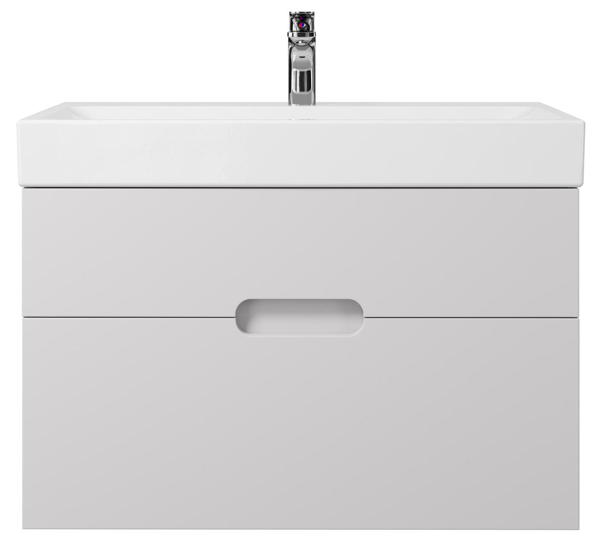 Тумба под раковину Creto Malibu 80 белая 7-1078W