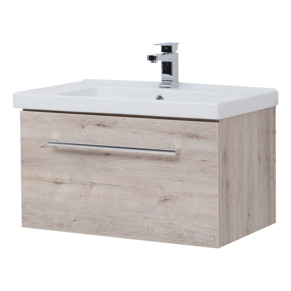 Тумба под раковину Dreja Big Inn 80 см (дуб кантри) подвесная