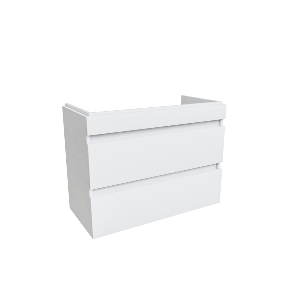 Тумба под раковину IDDIS Zodiac ZOD8CB0i95 80 см (белый матовый) подвесная