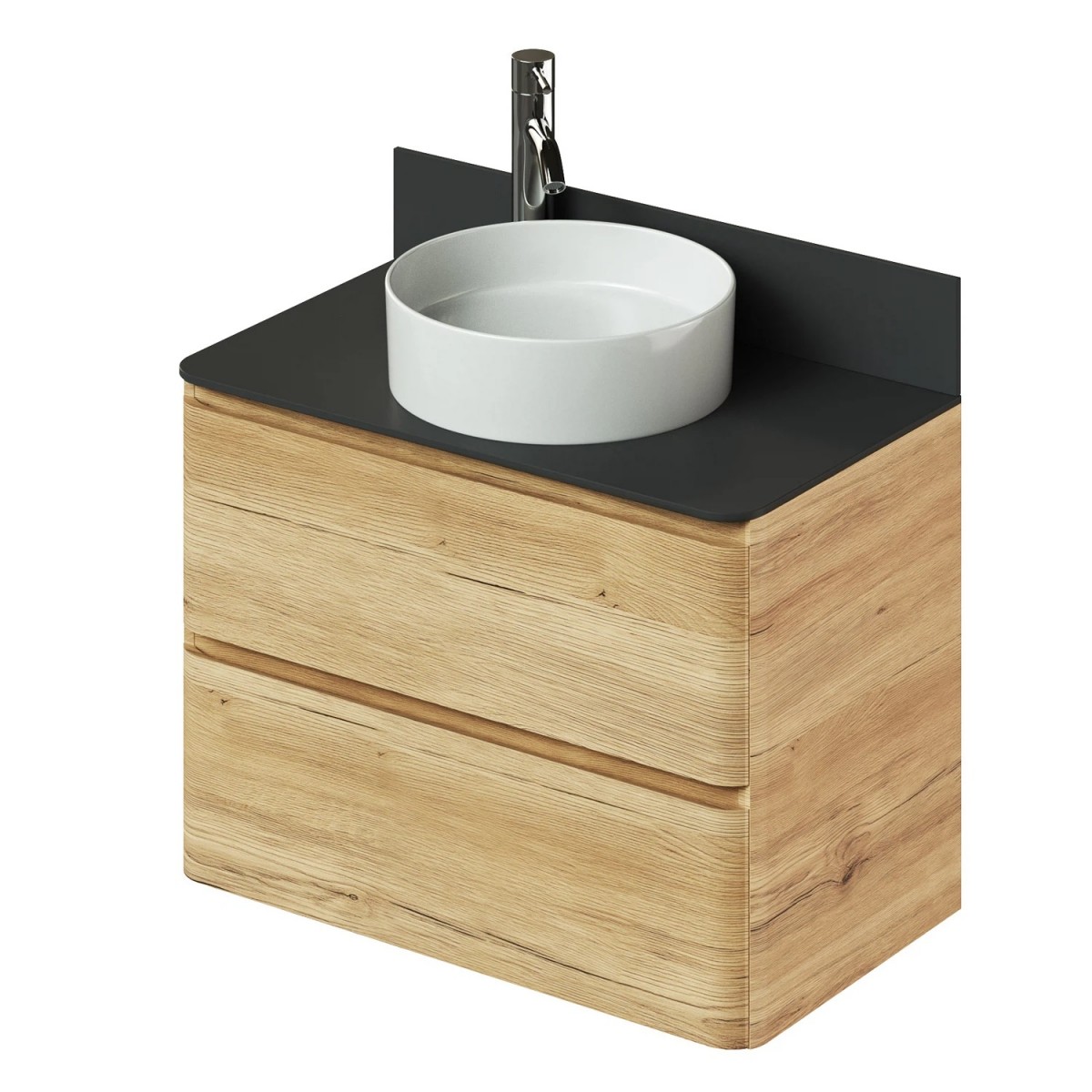 Тумба со столешницей Итана Roberto 4657826226600 80 см (дуб мавелла голд) подвесная