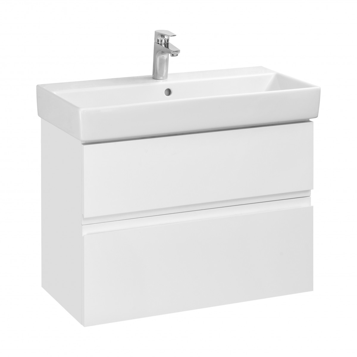 Тумба под раковину Roca Oleta A857640806 80 см (белый) подвесная